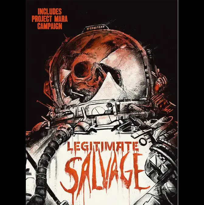 Forbidden Psalms Legitimate Salvage - Hardback Miniature Game Rulebook