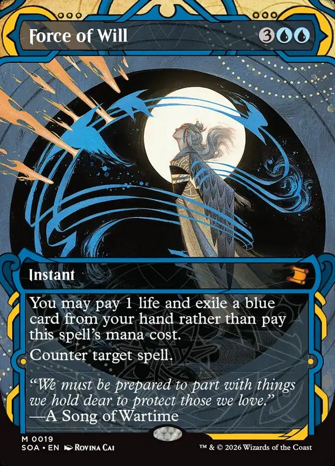Force of Will Secrets of Strixhaven Mystical Archive #019