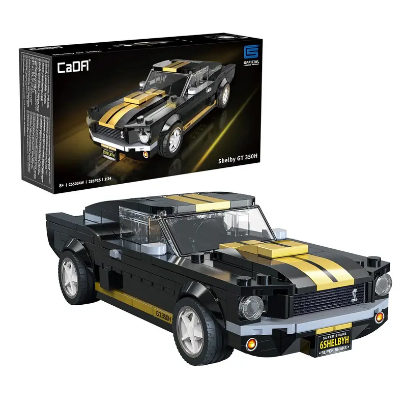 Ford Shelby Mustang GT 350H - CaDA Brick Model Kit