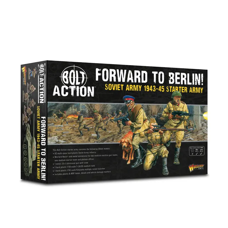 Forward to Berlin Bolt Action Soviet Starter Army