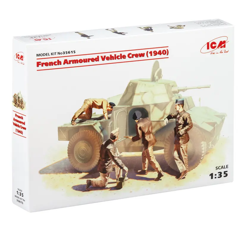 French Armoured Vehicle Crew (1940)