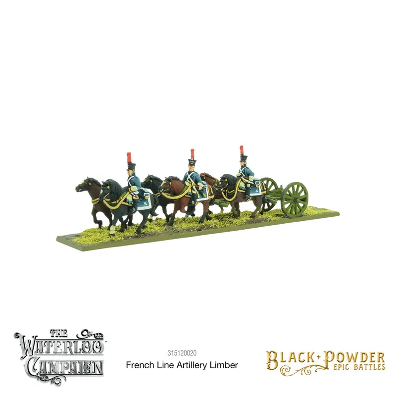 French Line Artillery Limber - Epic Battles Waterloo