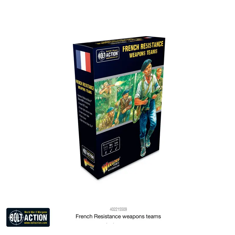 French Resistance Weapons Teams - Bolt Action