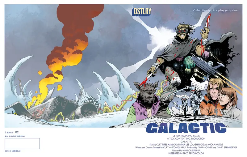 Galactic #2 Cover D Maxi Dallo Homage Variant