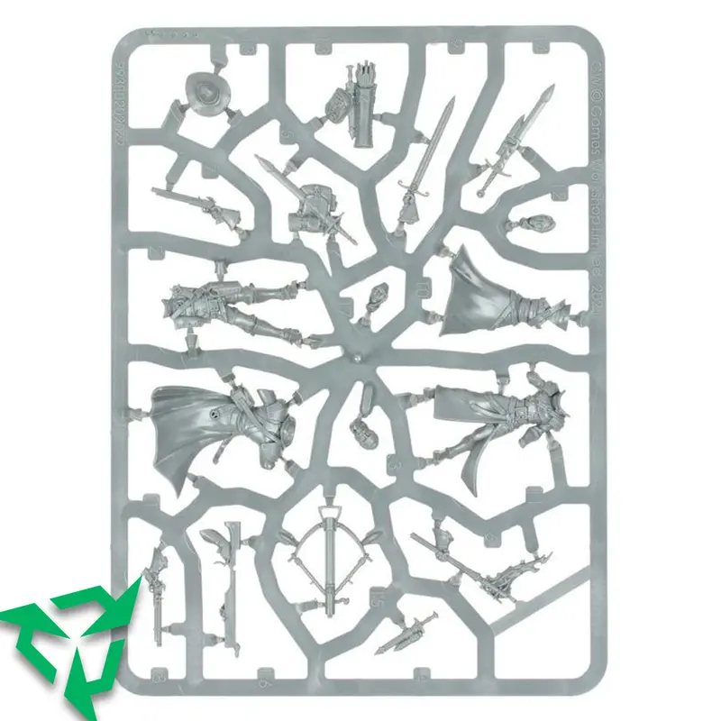 Galen and Doralia Ven Denst - On Sprue