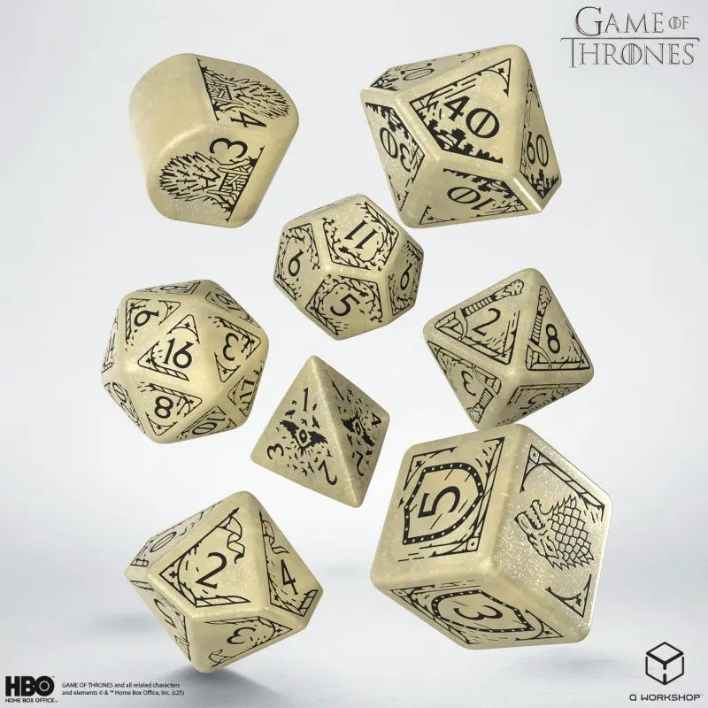 Game of Thrones. Stark Dice Set