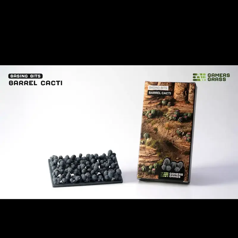 Gamers Grass Barrel Cacti - Basing Bits