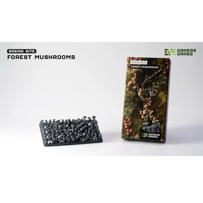 Gamers Grass Forest Mushrooms - Basing Bits