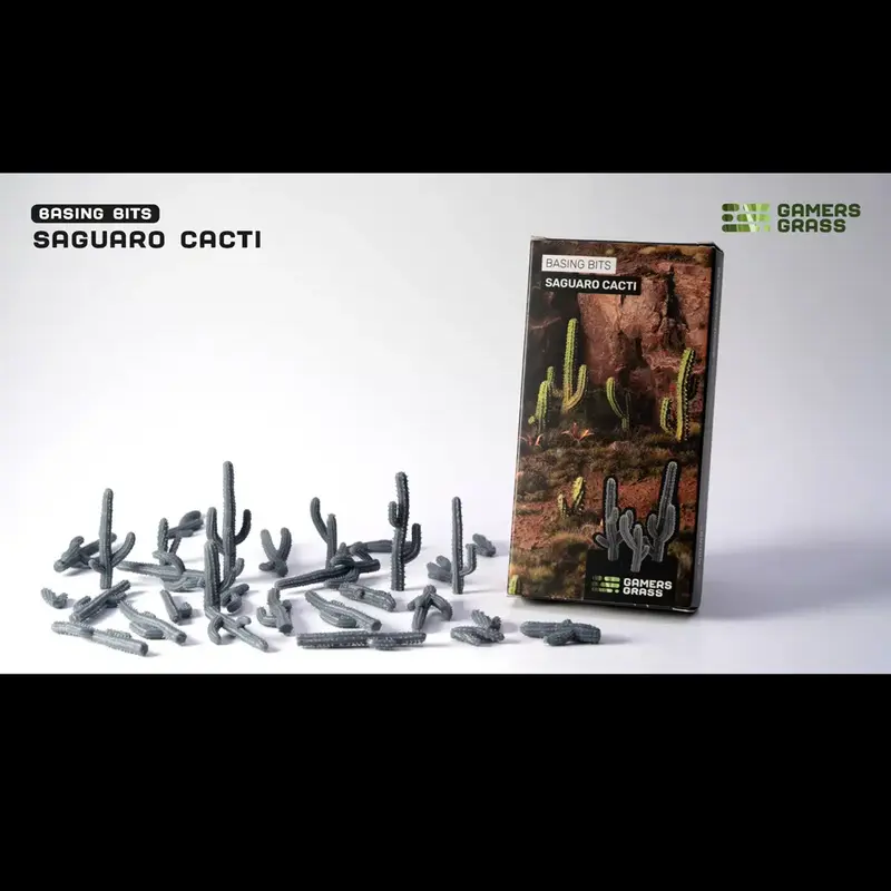 Gamers Grass Saguaro Cacti - Basing Bits