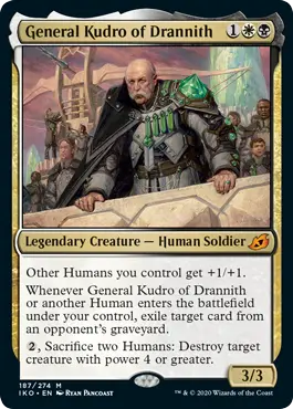 General Kudro of Drannith MTG Ikoria - 187 Non-Foil