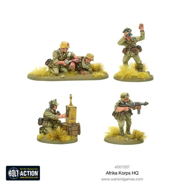 German Afrika Korps HQ (Bolt Action)