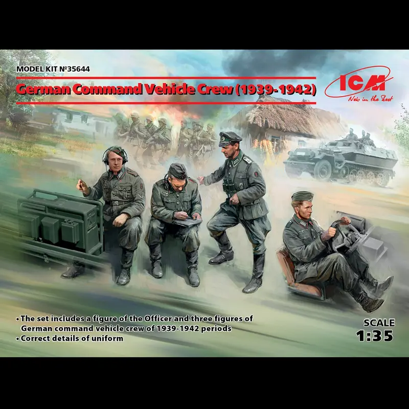 German Command Vehicle Crew (1939-1942)