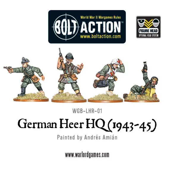 German Heer Army HQ (1943-45) - Germany (Bolt Action)