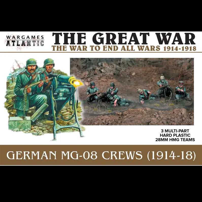 German MG-08 Crews – The Great War 1914-1918