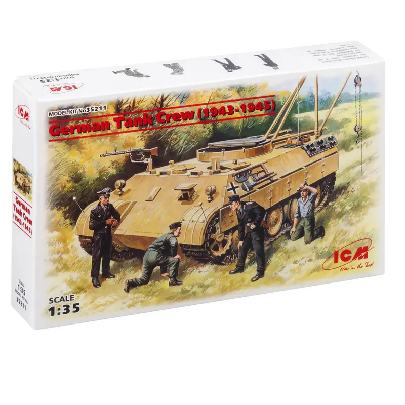 German Tank Crew (1943-1945) Plastic Kit