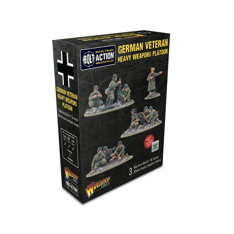 German Veteran Heavy Weapons Platoon - Bolt Action