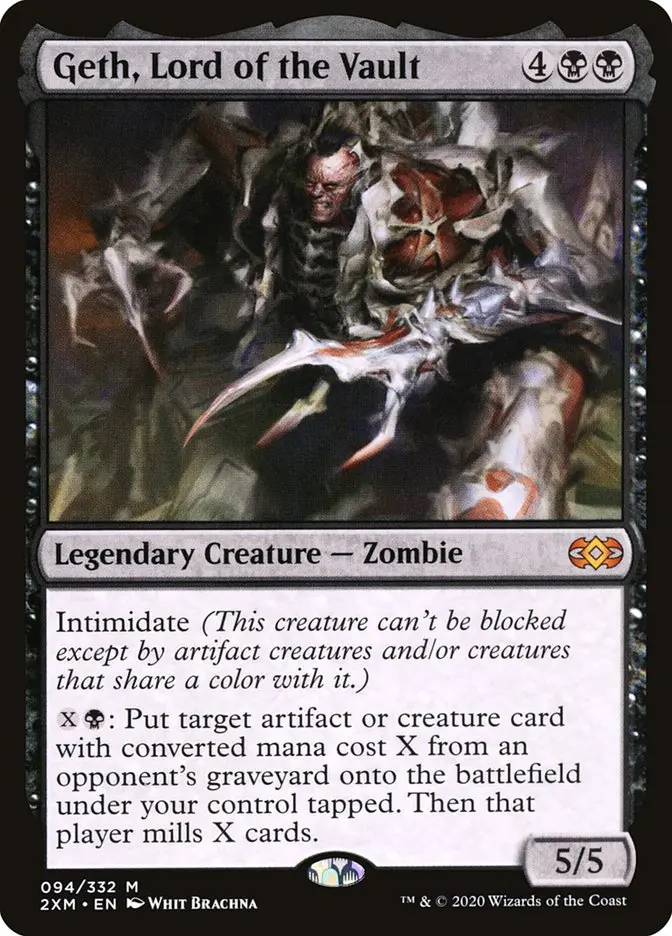 Geth, Lord of the Vault Double Masters #094
