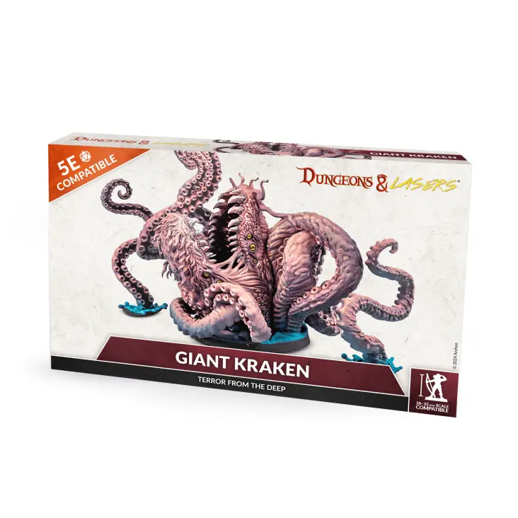 Giant Kraken - Dungeons and Lasers