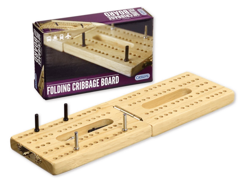 Gibsons Travel Folding Cribbage Board