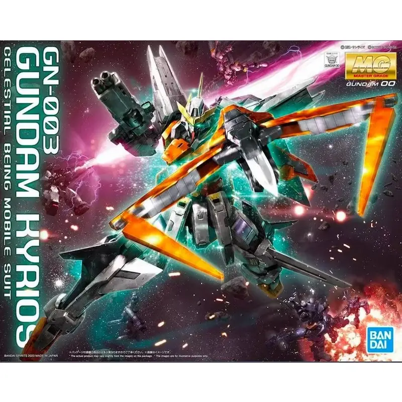 GN-003 Gundam Kyrios Celestial Being Mobile Suit - Bandai Gunda