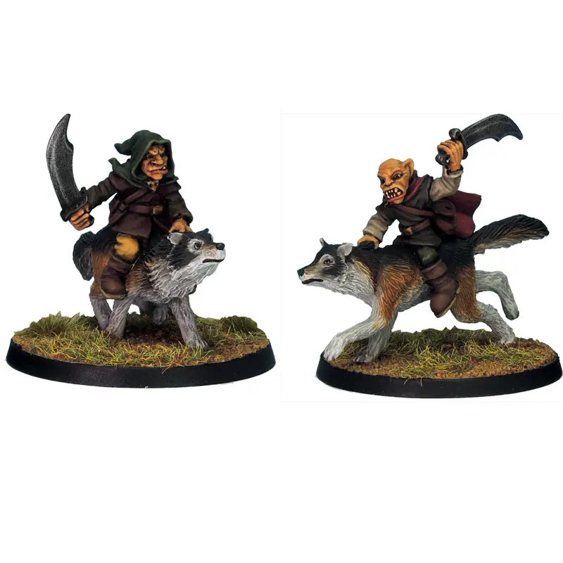 Goblin Wolf Rider Swords - Crooked Dice