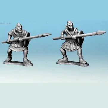 Goblins With Spears - Crusader Miniatures