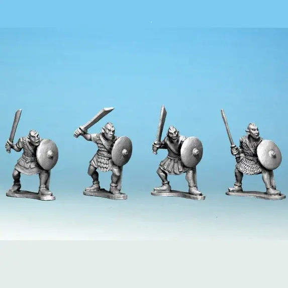Goblins With Sword & Shield - Crusader Miniatures