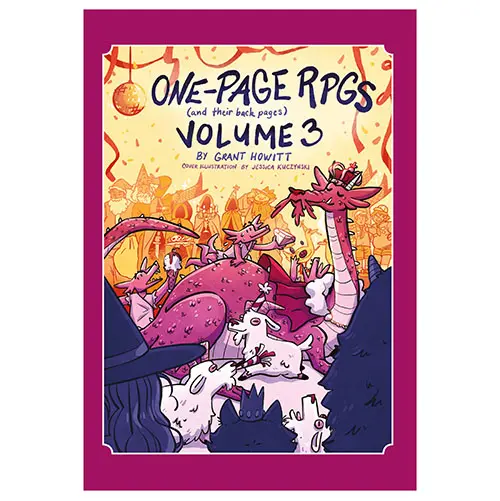 Grant Howitt's One-Page RPGs Volume 3