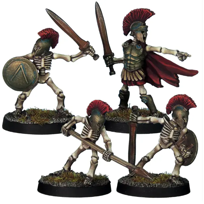Greek Skeletons - Crooked Dice