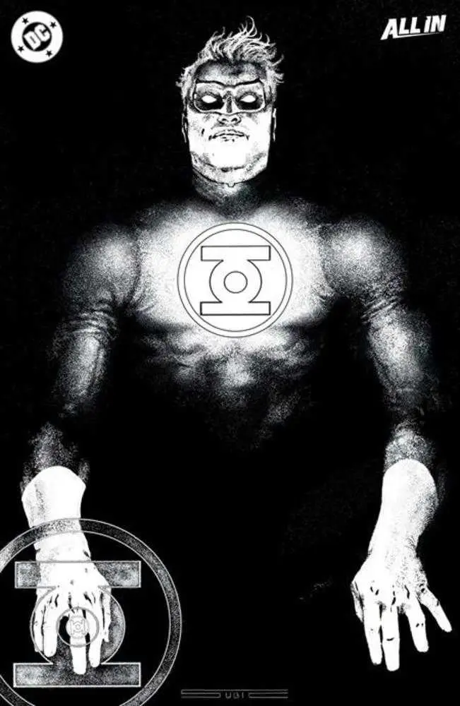 Green Lantern #25 Cover F Stevan Subic Glow-In-The-Dark Foil Variant