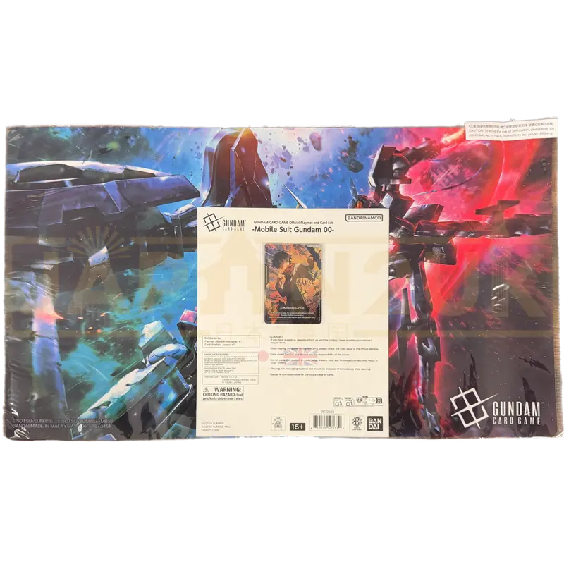 Gundam Card Game Mobile Suit Gundam 00 Playmat and Card Set