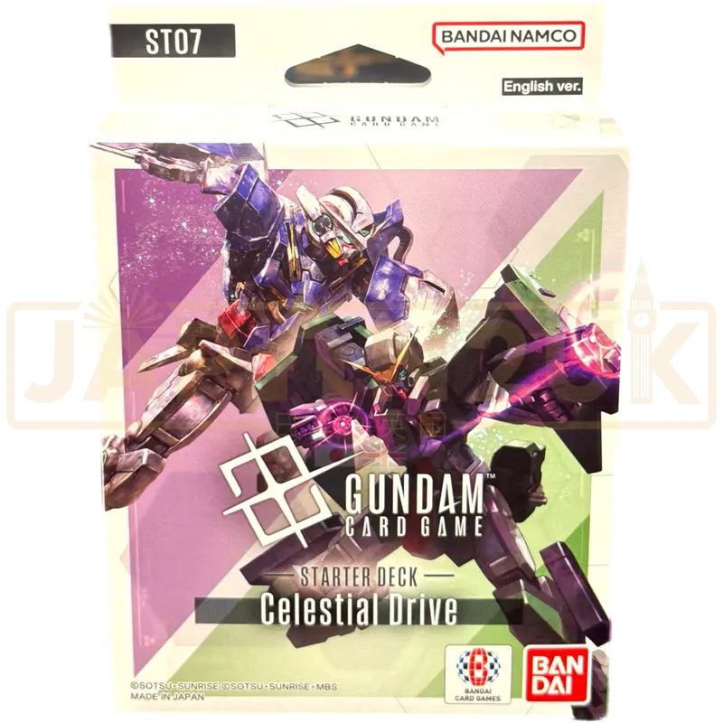 Gundam Card Game ST-07 Celestial Drive English Starter Deck