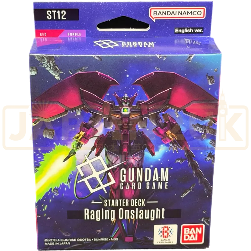 Gundam Card Game ST-12 Raging Onslaught English Starter Deck