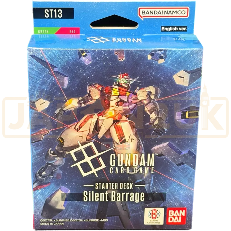 Gundam Card Game ST-13 Silent Barrage English Starter Deck