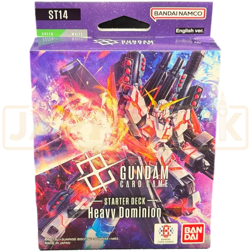 Gundam Card Game ST-14 Heavy Dominion English Starter Deck