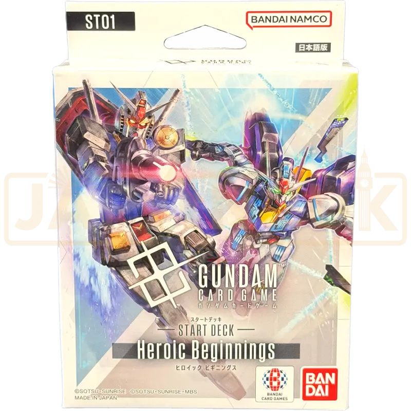 Gundam Card Game ST01 Heroic Beginnings Japanese Starter Deck