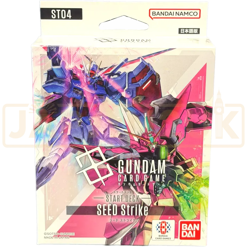 Gundam Card Game ST04 SEED Strike Japanese Starter Deck