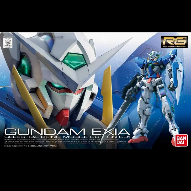 Gundam Exia Celestial Being Mobile Suit GN-001 - 1/144