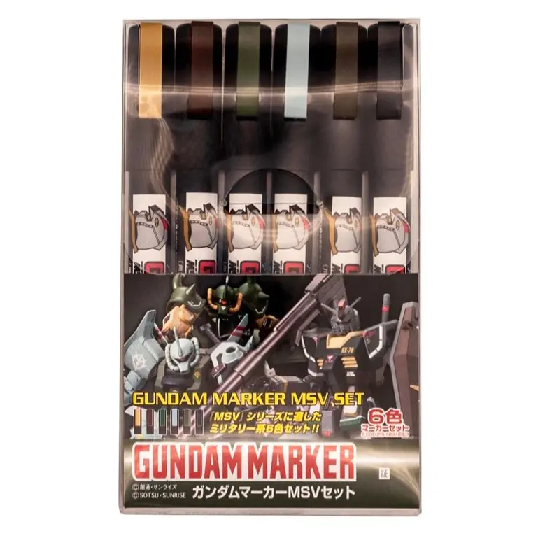 Gundam Marker MSV Set