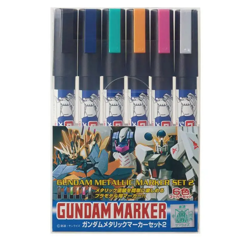 Gundam Metallic Marker Set 2