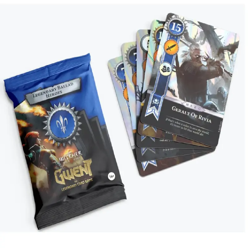 Gwent Legendary Ballad Foil Cards - North Realms