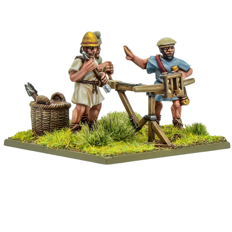 Hail Caesar Hellenistic Greek Light Artillery Bolt Thrower - 28mm Metal Miniature Blister