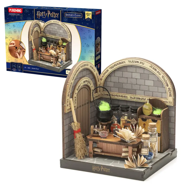 Harry Potter Hogwarts Potions Class - Puremind Wooden Model Kit