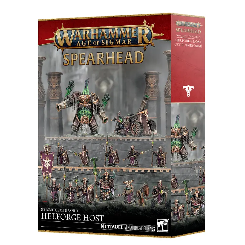Helsmiths of Hashut Helforge Host Spearhead