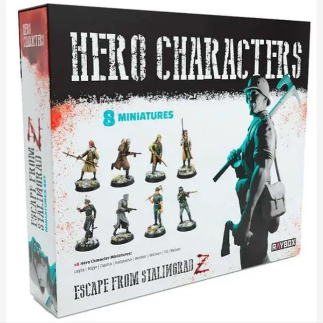 Hero Characters Miniatures Set - Escape from Stalingrad Z