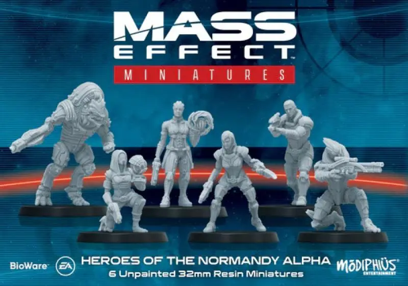 Heroes of the Normandy Alpha - Resin Collectors Miniatures Set
