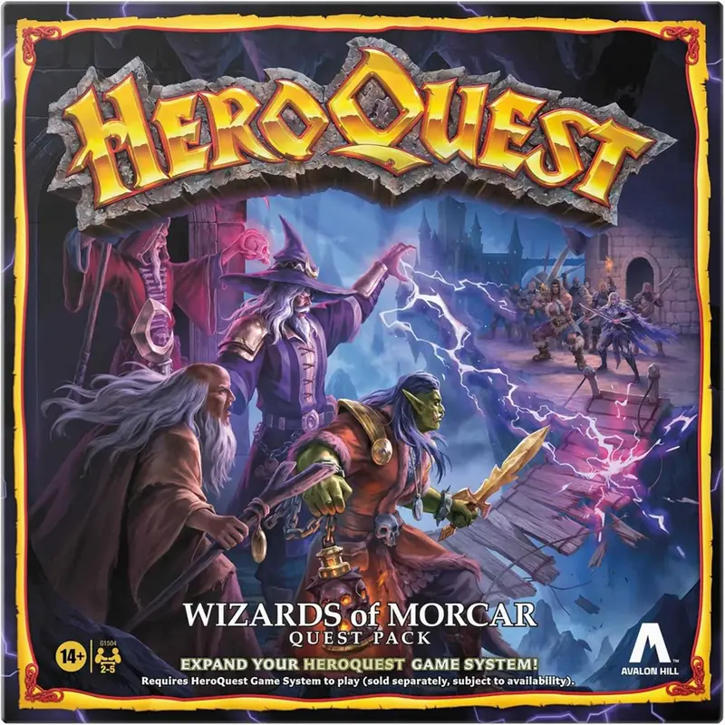HeroQuest Wizards of Morcar Quest Pack Expansion