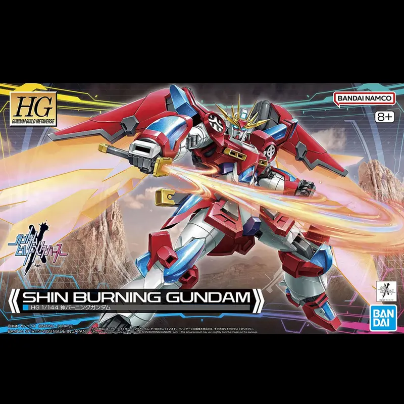 HG Shin Burning Gundam – 1/144 Bandai Gunpla