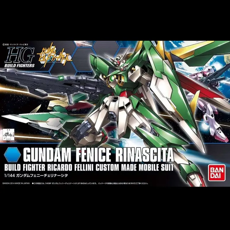 HGBF Gundam Fenice Rinascita - Bandai Gundam