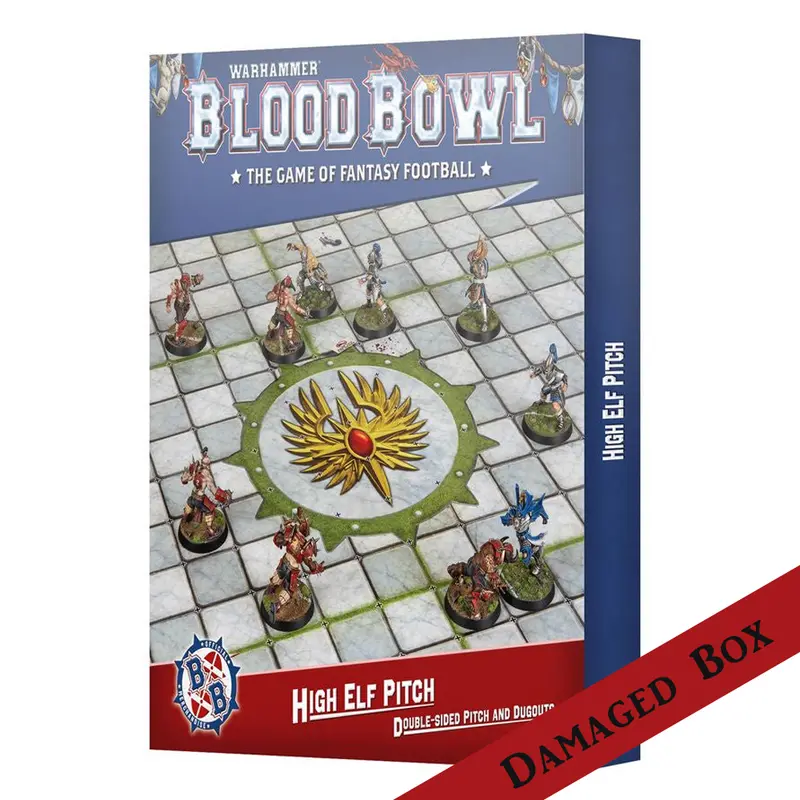 High Elf BloodBowl Pitch - Damaged Box